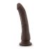 Dr. Skin 8.5 - Dildo realista marrón con ventosa (20,5 cm)