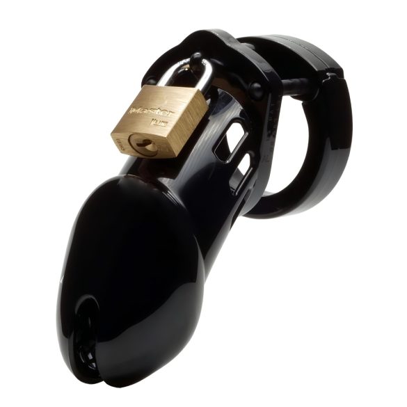 CB-6000 CB-X - lujoso jaula para el pene con candado (negro)