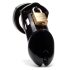 CB-6000 CB-X - lujoso jaula para el pene con candado (negro)