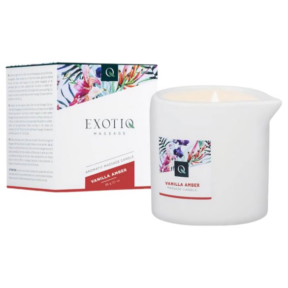 Exotiq - Vela de Masaje - Vainilla y Ámbar (60g)