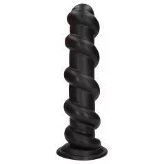 Ouch! Hole Driller - plug anal gigante (negro) - 31,5 cm
