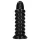 Ouch! Spiral Force - plug anal en espiral (negro) - 23,5 cm