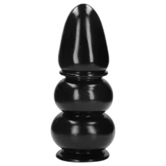 Ouch! Ultra Collosus - plug anal extragrande (negro) - 33 cm