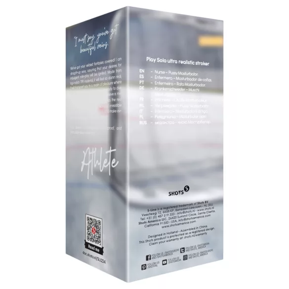 S-Line Athlete - culo falso realista (color carne)