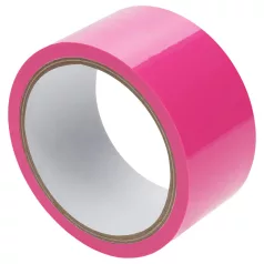Ouch! - cinta de bondage autoadhesiva (rosa) - 20 m