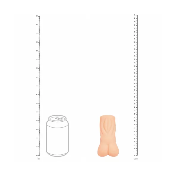 XKIN Tiffany Throatcheck - masturbador vagina artificial realista (color natural)