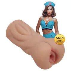   XKIN Naughty Nurse Trixie - masturbador con vagina realista (color natural)