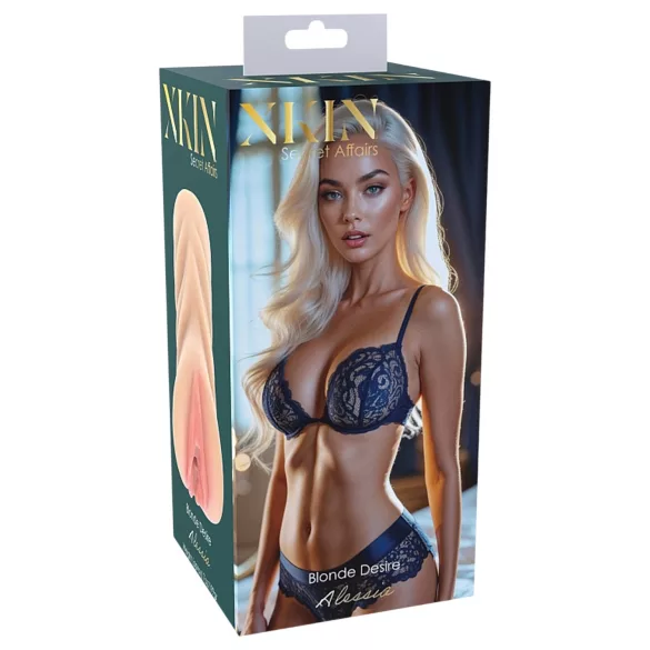 XKIN Desire Alessia - masturbador con vagina realista (color natural)