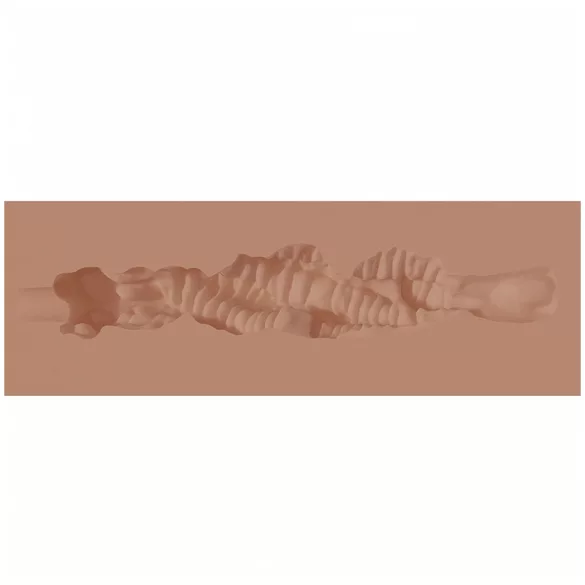 XKIN - masturbador con boca artificial - Talla S (tono natural oscuro)