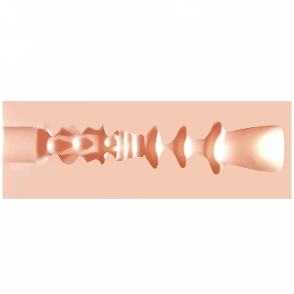 XKIN Greaser Girl Misty - masturbador vaginal realista (color natural)