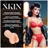 XKIN Greaser Girl Misty - masturbador vaginal realista (color natural)