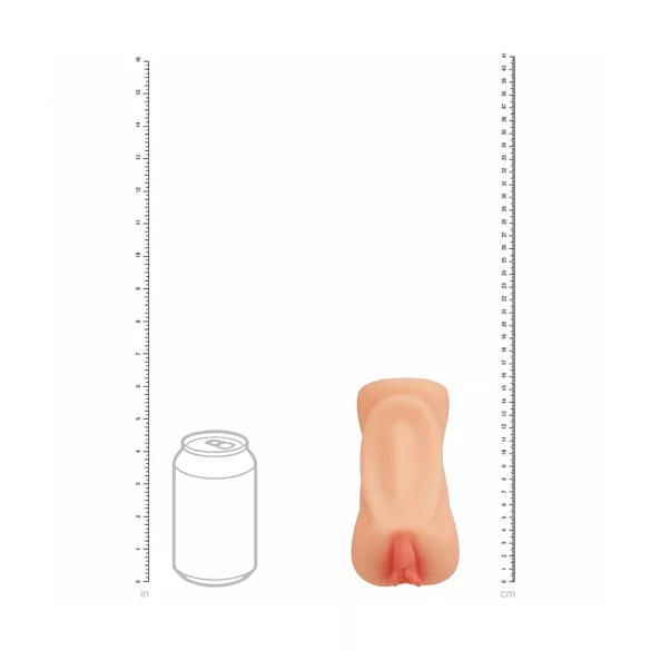XKIN Lexi Lockerload - masturbador con vagina artificial realista (color natural)