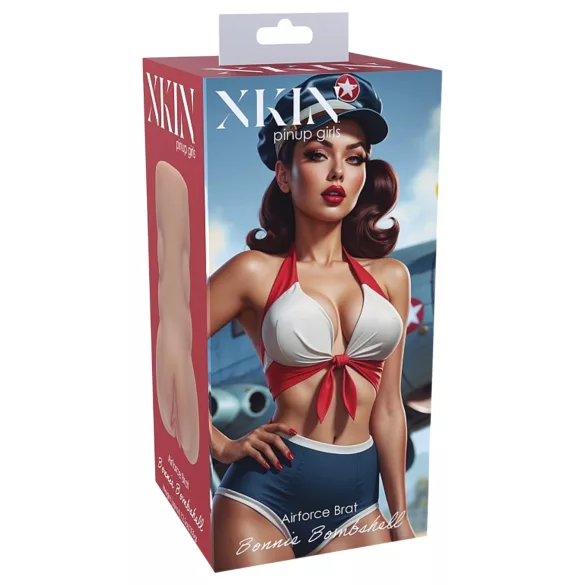 XKIN Bonnie Bombshell - masturbador vagina realista (color natural)
