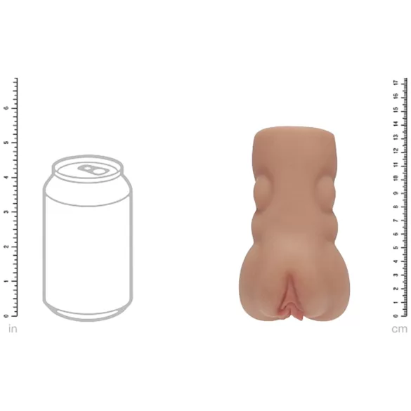 XKIN Bonnie Bombshell - masturbador vagina realista (color natural)