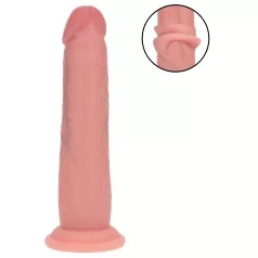   RealRock - consolador realista de doble densidad (color carne) - 18,5 cm