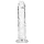 RealRock - consolador realista con ventosa (transparente) - 12,7 cm