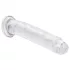 RealRock - consolador realista con ventosa (transparente) - 12,7 cm
