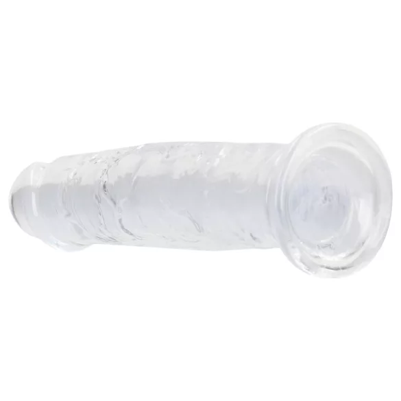 RealRock - consolador realista con ventosa (transparente) - 12,7 cm