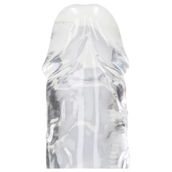 RealRock - consolador realista con ventosa (transparente) - 12,7 cm