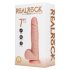 REALROCK - consolador con ventosa - natural (18cm)