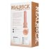 REALROCK - consolador con ventosa - natural (18cm)