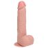 REALROCK - consolador con ventosa - natural (18cm)