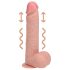 RealRock - consolador vibrador con ventosa - realista - color piel 20,5cm