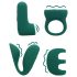 Loveline (S)explore - set de juguetes sexuales para parejas (verde)