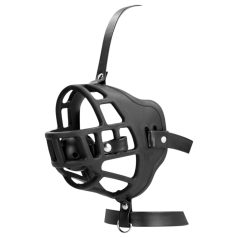 Ouch! - Bozal con mordaza incorporada (negro) Ouch! - Bozal con mordaza incorporada (negro)