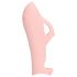 Loveline - Vibrador para dedos acanalado (rosa)