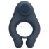 Loveline - anillo vibrador con estimulador de clítoris (gris)
