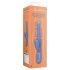 Loveline - Vibrador Calentador con Empuje (Azul)
