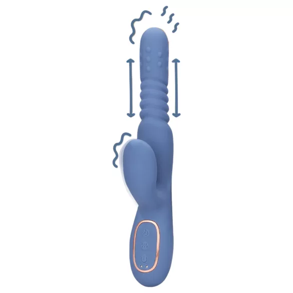 Loveline - vibrador con función calor - azul