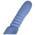 Loveline - vibrador azul con calor y empuje