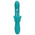 Loveline - Vibrador con mariposas y lengua (turquesa)
