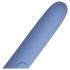 Loveline Travel - Vibrador recargable con depósito de lubricante (azul pastel)