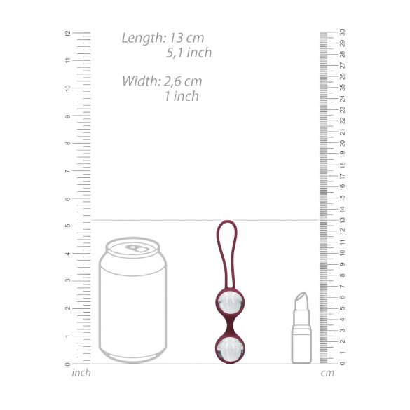 Loveline (S)explore - kit de juguetes sexuales para mujer - rojo