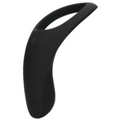   Loveline - anillo vibrador largo para pene y testículos (negro)