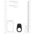 Loveline - anillo vibrador recargable (negro)