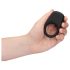 Loveline - anillo vibrador recargable (negro)