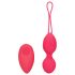 Loveline - Bolas vibradoras texturizadas (rosa)