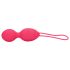 Loveline - Bolas vibradoras texturizadas (rosa)