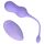Loveline - bola geisha vibratoria recargable (lila)