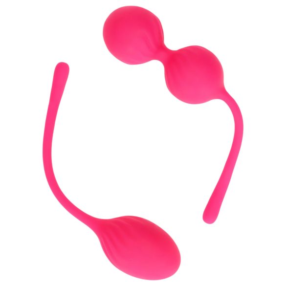Loveline - bolas kegel con peso - set de 2 piezas - color rosa