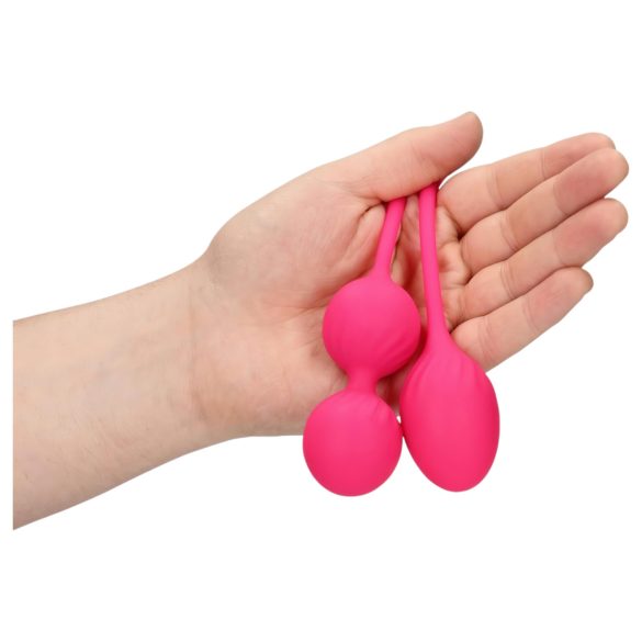 Loveline - bolas kegel con peso - set de 2 piezas - color rosa