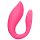Loveline - vibrador de pareja recargable con control remoto (rosa)