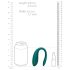 Loveline - vibrador pareja, recargable, resistente al agua (verde)