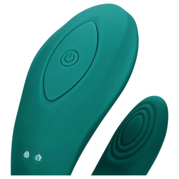Loveline - vibrador de pareja recargable impermeable control remoto verde
