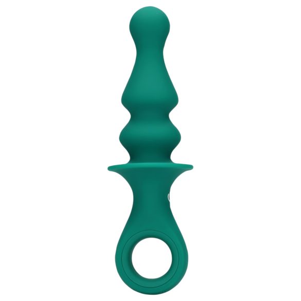 Loveline - vibrador anal perlas recargable (verde)
