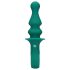 Loveline - vibrador anal recargable con perlas (verde)